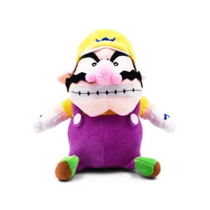 Wario Plush Toys Super Mario Bros Soft Stuffed Doll